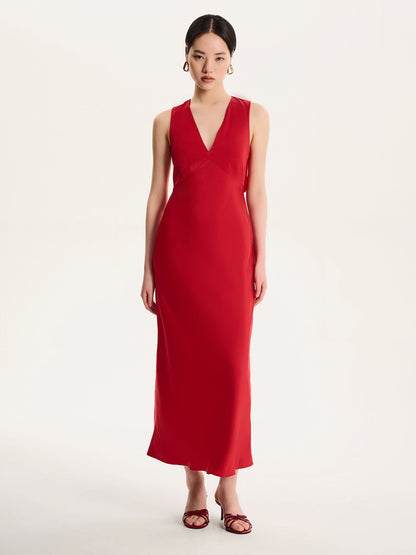 Nova Dress in Barbados Cherry